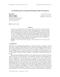 Low-Rank Kernel Learning with Bregman Matrix Divergences