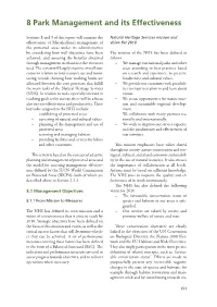 8 Park Management and Its Effectiveness