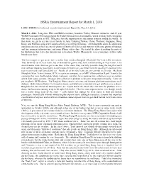 BSRA 2014-03-01 Entertainment Report