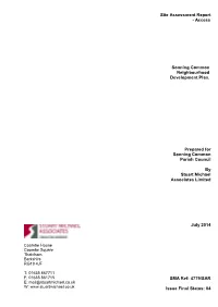 4779/SAR Issue Final Status: 04 Site Assessment Report