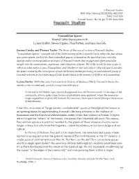 77 Foucauldian Spaces Round Table Discussion