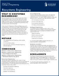 Biosystems Engineering