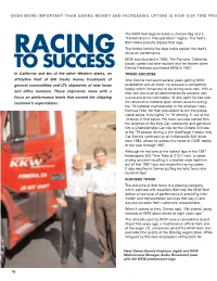 RACING Focus on Performance