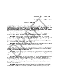 Resolution No. 3144 for LAFCO 3129