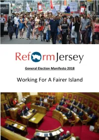 Working for a Fairer Island