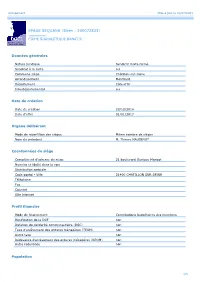 EPAGE SEQUANA (Siren : 200072833)