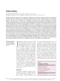 Infertility Is Defined As One Year Of