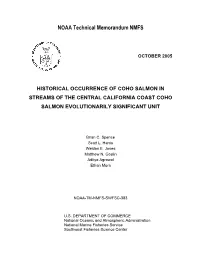 NOAA Technical Memorandum NMFS
