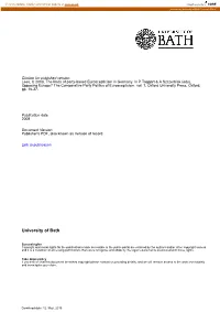 University of Bath Research Portal