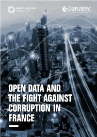 Open Data and the Fight Against Corruption in France