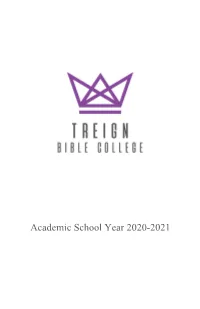 Student Handbook