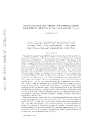 Standard Monomial Theory for Desingularized Richardson