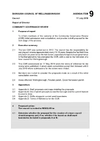 Community Governance Review