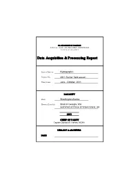 Descriptive Report to Accompany Hydrographic Survey H-10791