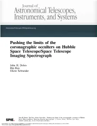 Pushing the Limits of the Coronagraphic Occulters on Hubble Space Telescope/Space Telescope Imaging Spectrograph