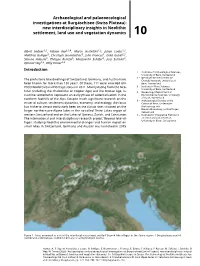 Swiss Plateau): New Interdisciplinary Insights in Neolithic Settlement, Land Use and Vegetation Dynamics 10