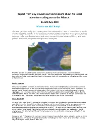 Commodore Sailing Across Atlantic