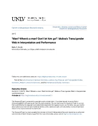 Molina's Trans/Gender Web in Interpretation