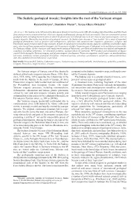 The Sudetic Geological Mosaic: Insights Into the Root of the Variscan Orogen