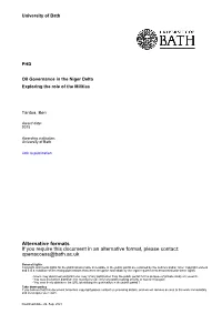 Thesis Rest with Its Author