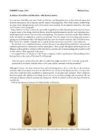 Fomrhi Comm. 2101 Michael Lowe in Defence of Real Lutes And
