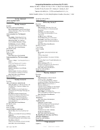 Integrating Metabolism and Immunity (F1-2021) Organizer(S): Marc Y