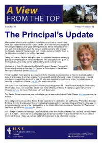 The Principal's Update