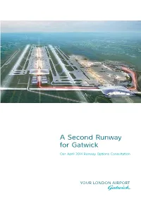 A Second Runway for Gatwick