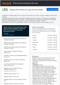 BUS Bus Time Schedule & Line Route