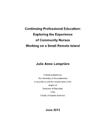Chapter One: Overview of the Research