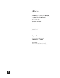 DRAFT Groundwater Flow & Solute Transport Modeling Report