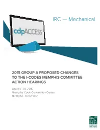 IRC — Mechanical