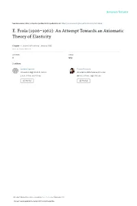 THE RATIONAL SPIRIT in MODERN CONTINUUM MECHANICS the Rational Spirit in Modern Continuum Mechanics