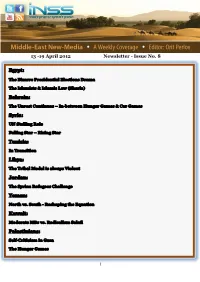 19 April 2012 Newsletter - Issue No