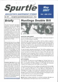 Hustings Double Bill