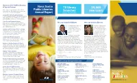 NS Public Libraries Annual Report
