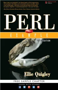 Perl by Example, Third Edition—This Book Is a Superb, Well-Written Programming Book
