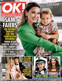 Sam Faiers on Having Therapy for Her Compulsive Disorder ‘When Rosie Started Copying Me, I Knew I Needed Help – It Was Devastating’