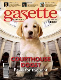 APRIL 2018 Gazette Readers Can Access Back Issues of the Magazine As Far Back As Jan/Feb 1997, Right up to the Current Issue