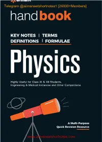 Arihant Phy Handbook