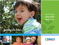 First 5 California Annual Report