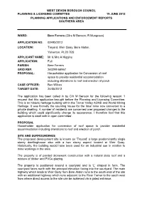 Planning Applications & Enforcement Reports Southern Area PDF 123 KB