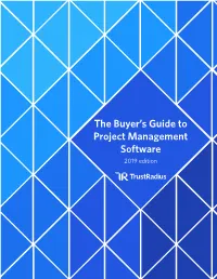 The Buyer's Guide to Project Management Software