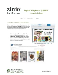 Digital Magazines @RHPL Ebranch.Rhpl.Org