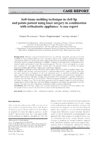 Laser Soft Tissue Molding Technique 61 CASE REPORT Available At