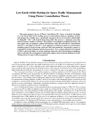 Low Earth Orbit Slotting for Space Traffic Management Using Flower