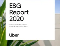 2020 ESG Report