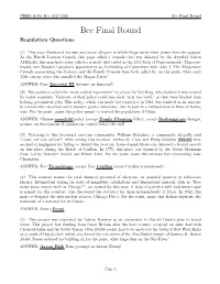 Bee Final Round Bee Final Round Regulation Questions