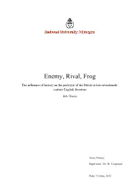 Enemy, Rival, Frog