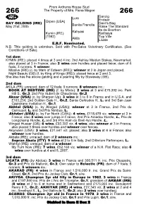 From Ardrums House Stud the Property of Mrs. Fiona Magee Lure